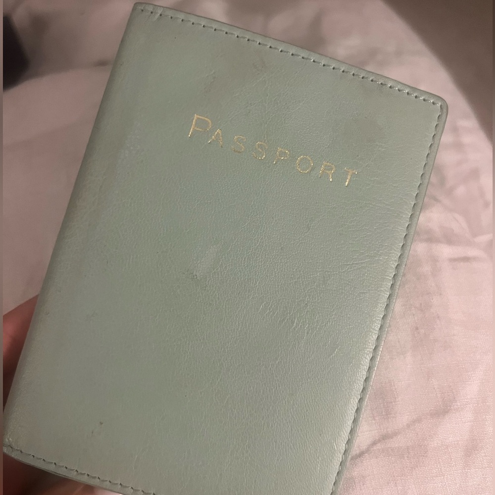 J. Crew Passport Cover